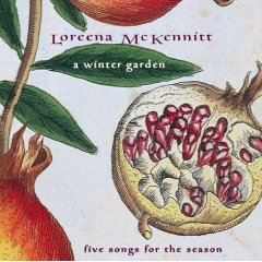 loreena mckennit a winter garden cd cover obal vianočné piesne